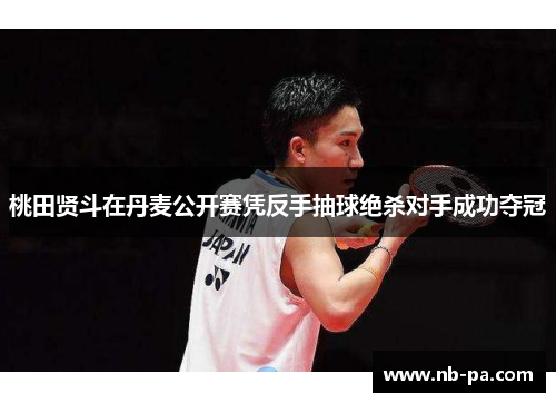 桃田贤斗在丹麦公开赛凭反手抽球绝杀对手成功夺冠