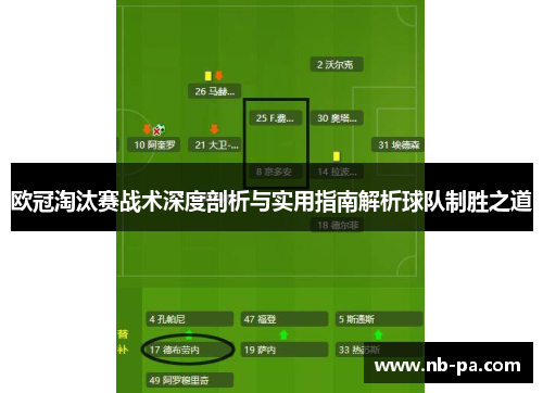 欧冠淘汰赛战术深度剖析与实用指南解析球队制胜之道